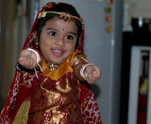 radha dress for 6 year girl