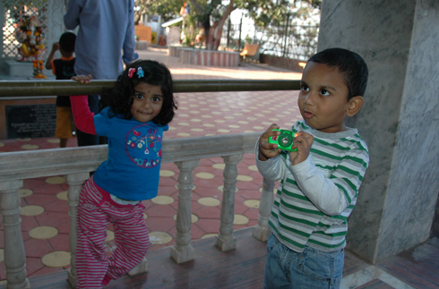 Kids Photography - Photographer and the model